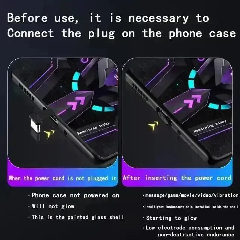 Colourful Smart Voice Controlled Cover (For iPhone)