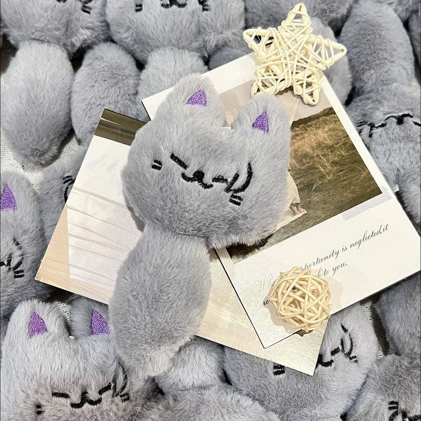 Gojo Satoru Squeaky Cat Plush Pendant