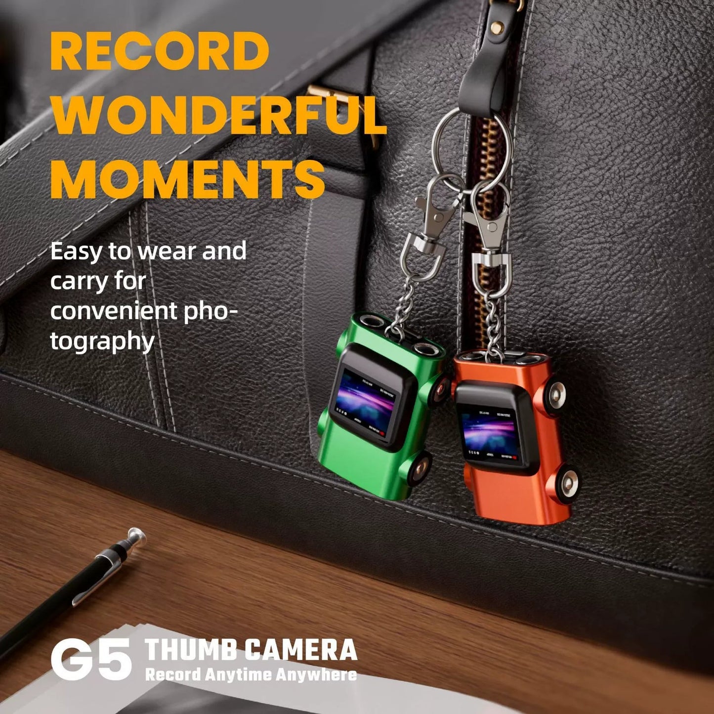 G5 Car-Shaped 2K Thumb Camera
