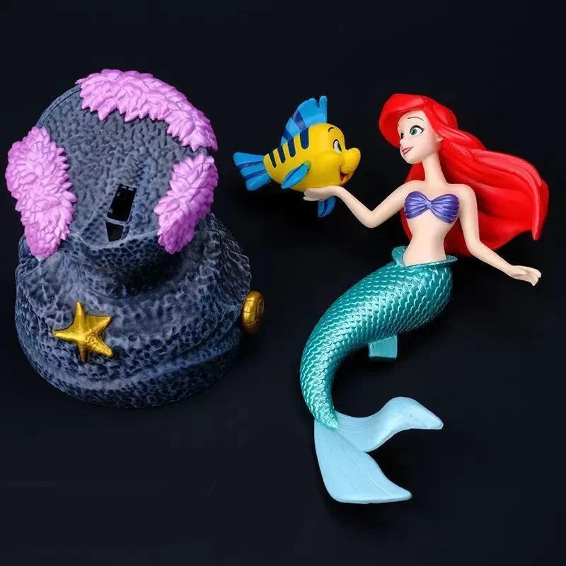 DZNY The Little Mermaid Ariel & Flounder Statue 20cm | Disney Collectible – HangyHub