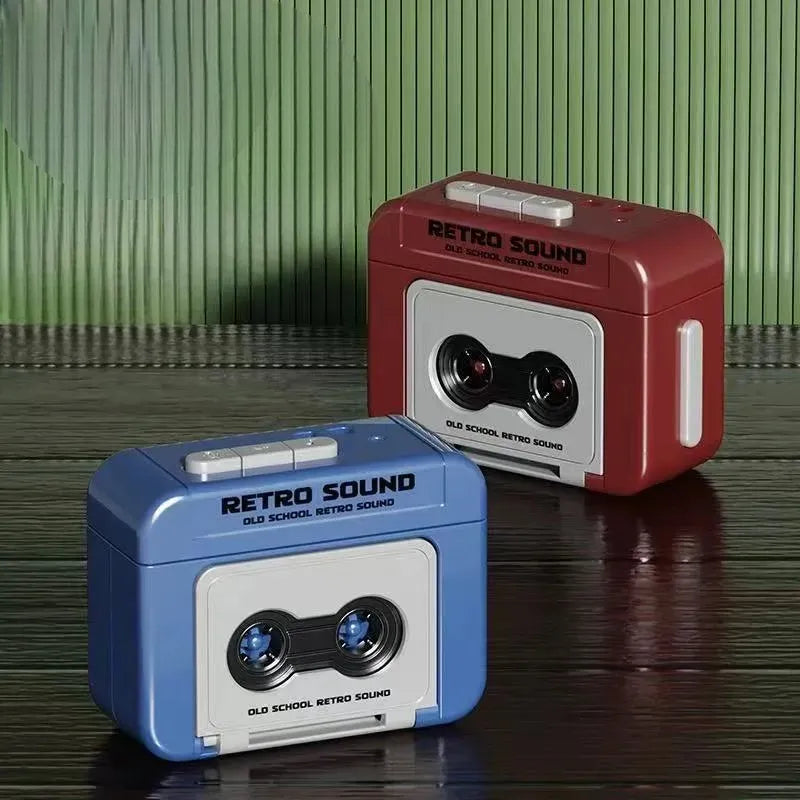 Y2K Nostalgia Mini Tape Recorder Keychain ...