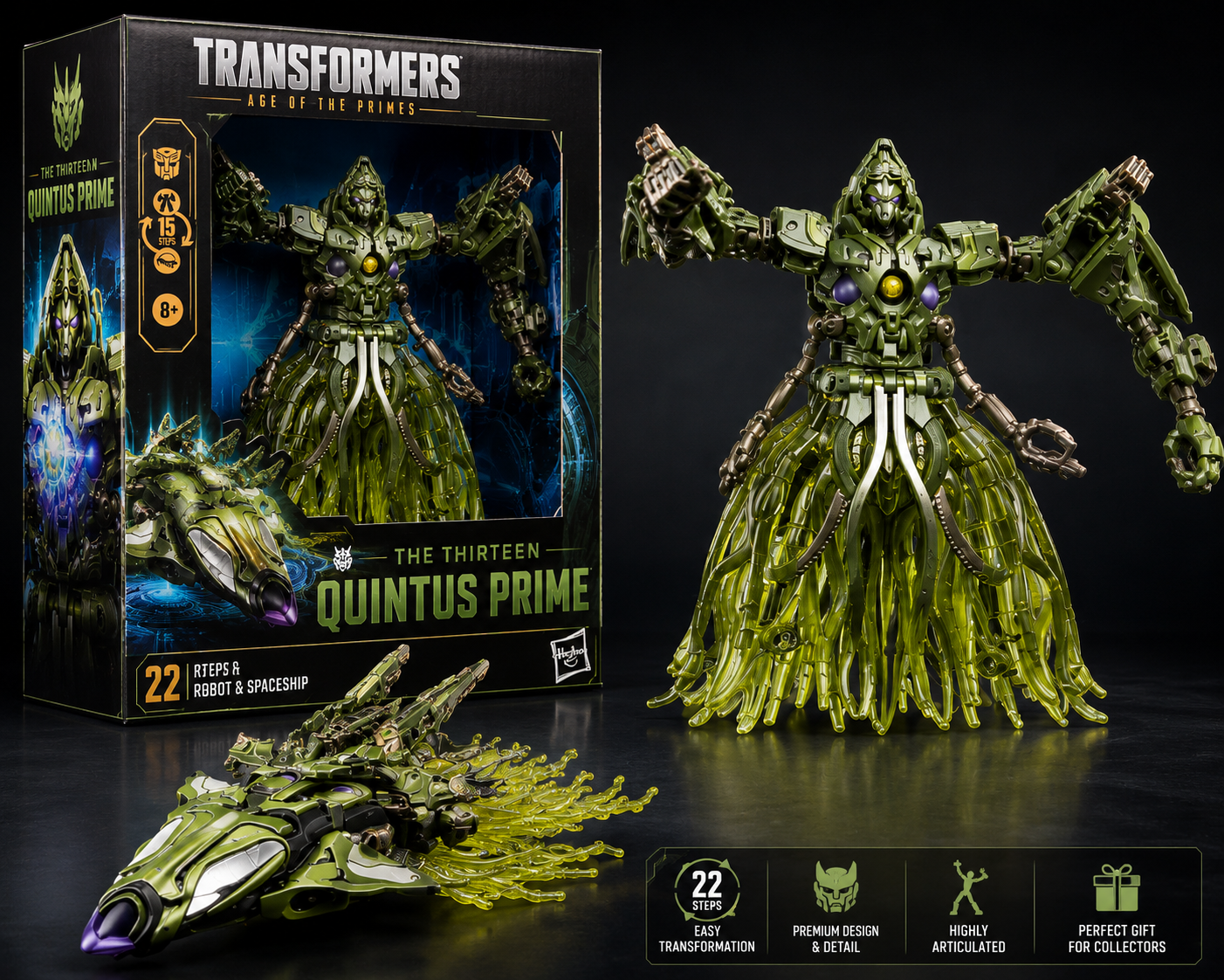 Transformers AoP The Thirteen Quintus Prime Figure