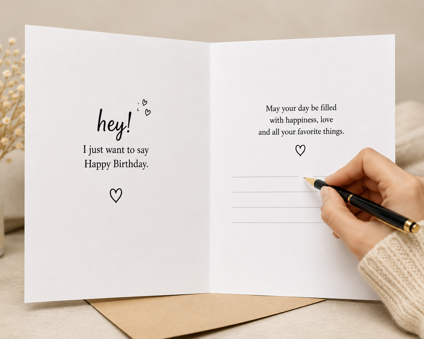 Cute Dog Flap Birthday Card