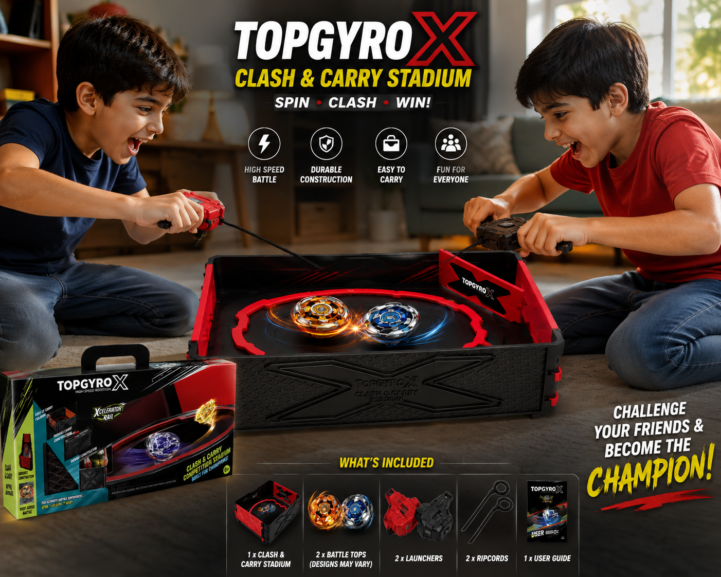 TopGyro X Carry Battle Arena