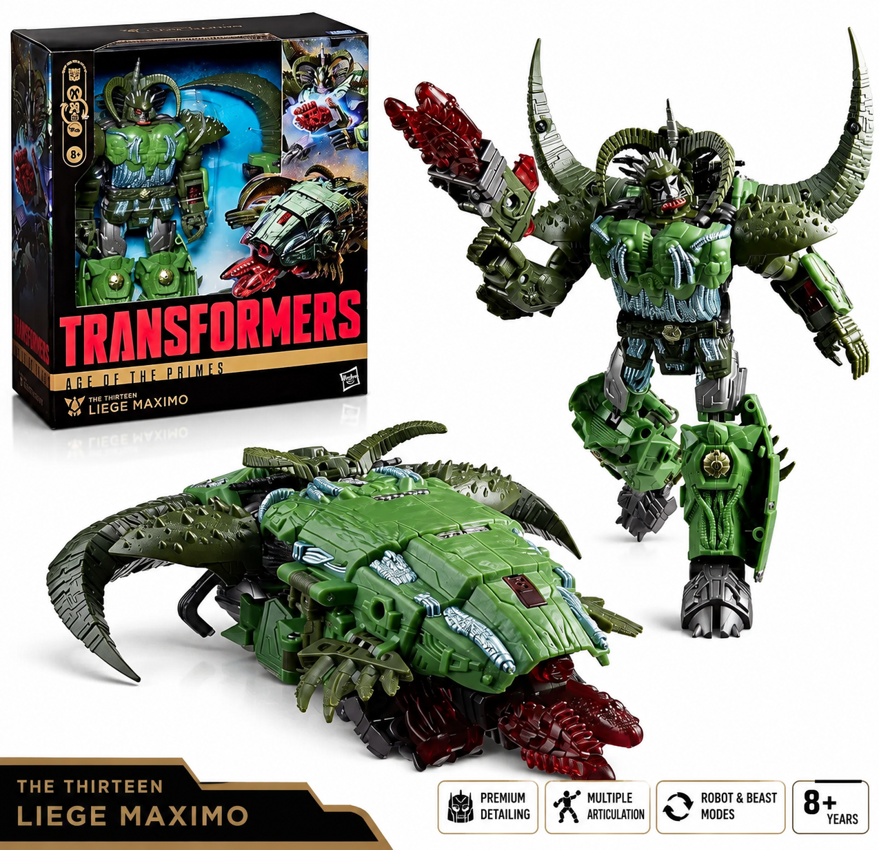 Transformers Age of the Primes The Thirteen Liege Maximo Action Figure