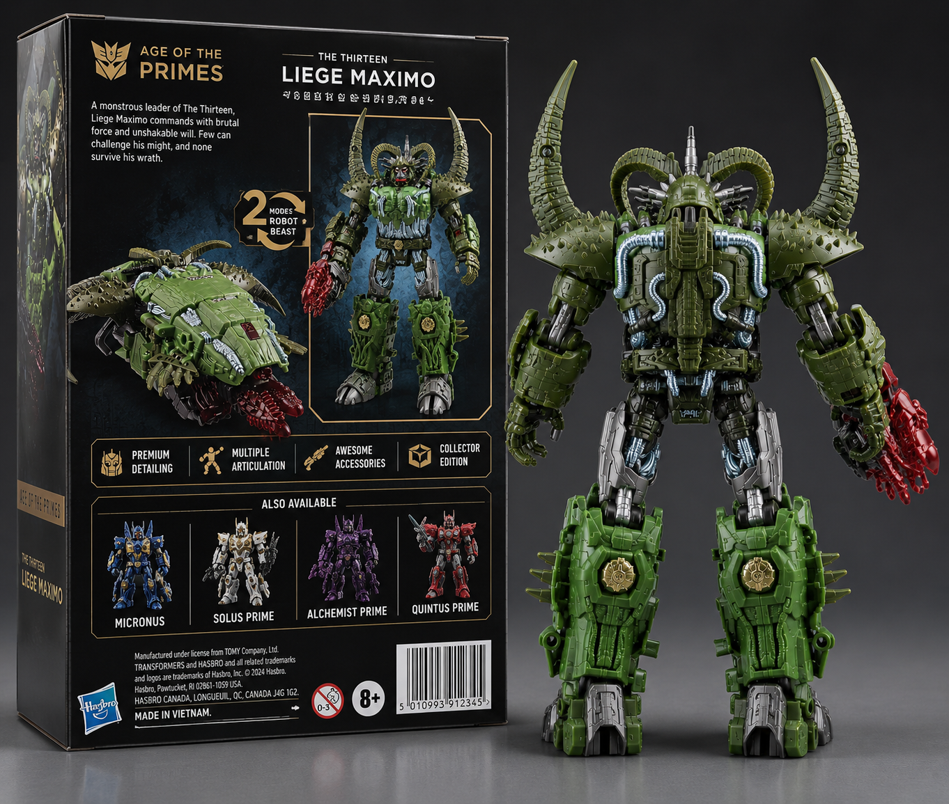 Transformers Age of the Primes The Thirteen Liege Maximo Action Figure