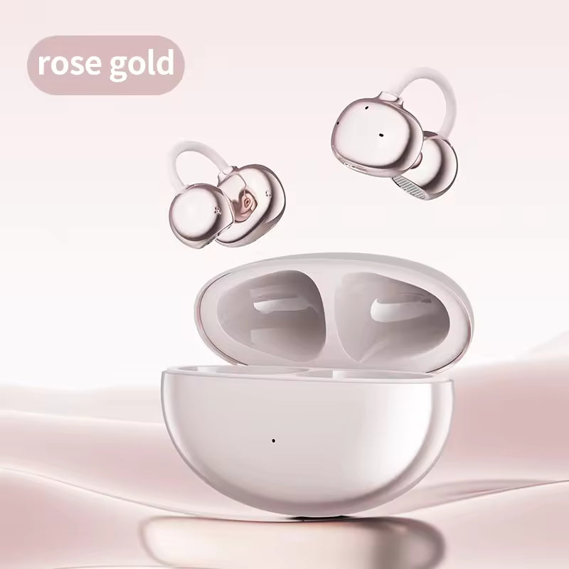 SB06267 Wireless Ear Clip Earphones with Pendant Earring Design