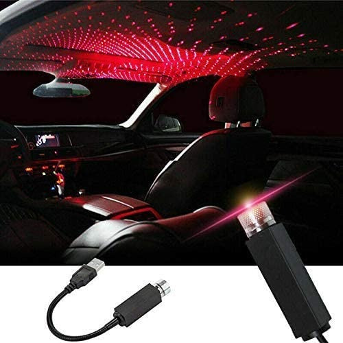 🚗 USB Car Roof Star Light Projector