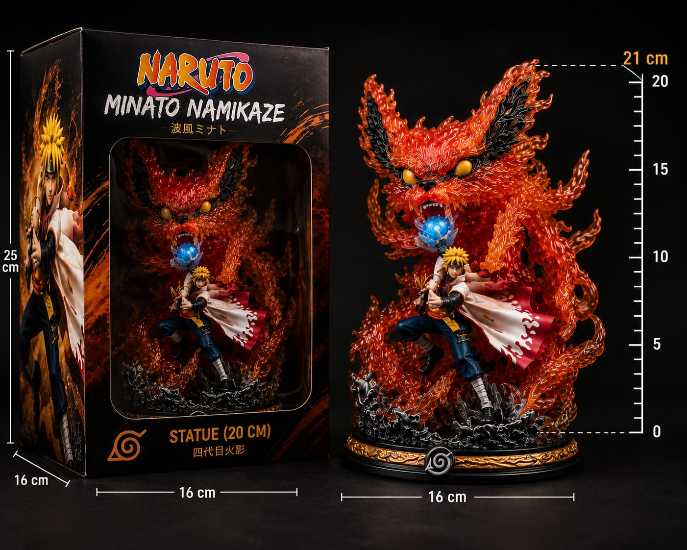 Naruto Minato Namikaze Statue (20 cm)