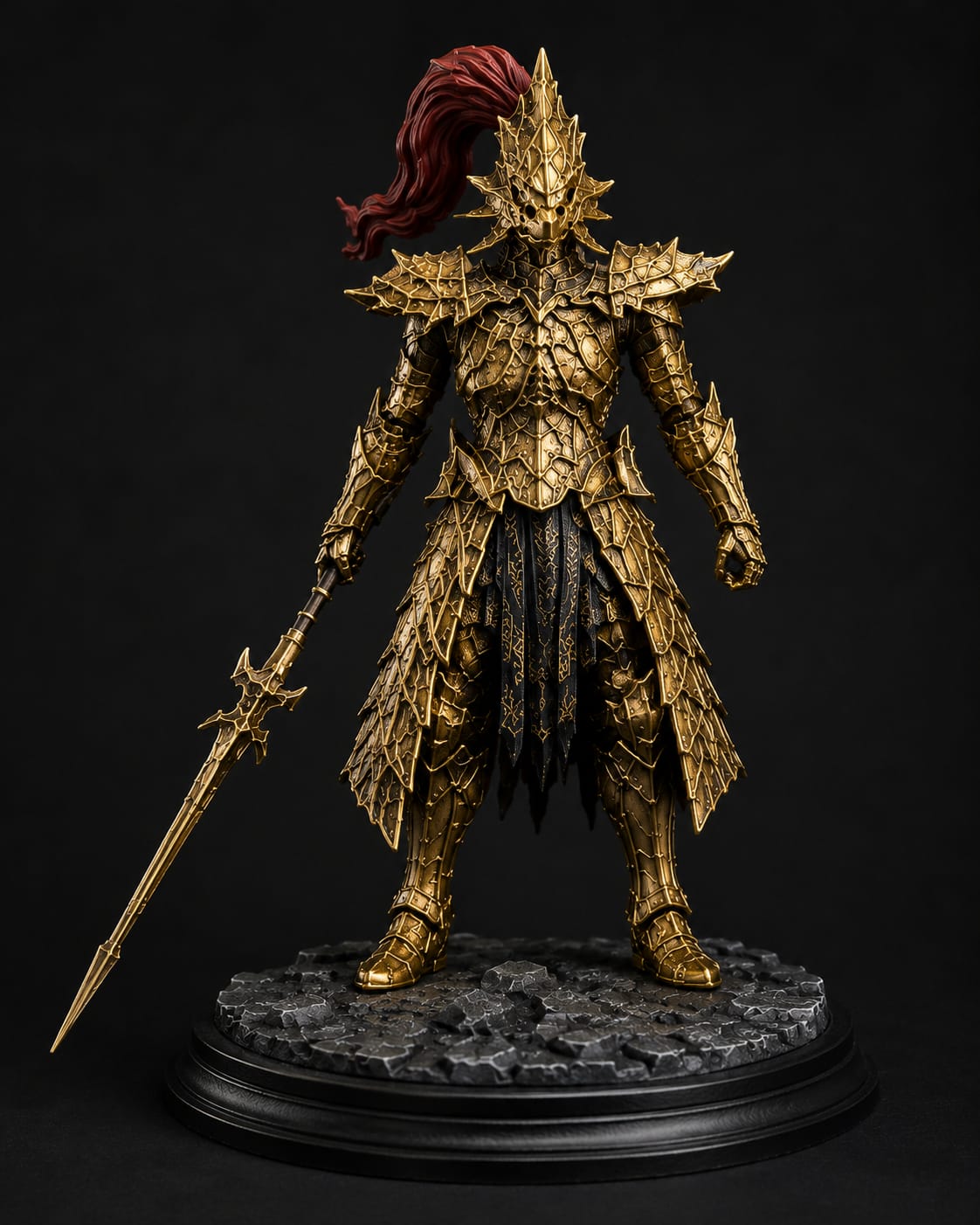 Dark Souls Dragon Slayer Ornstein Golden Armor Figure (21 cm)
