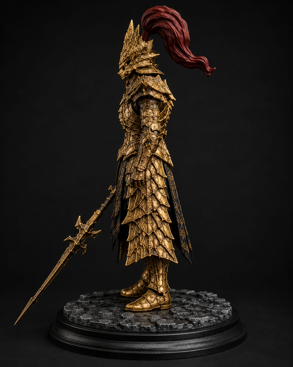 Dark Souls Dragon Slayer Ornstein Golden Armor Figure (21 cm)