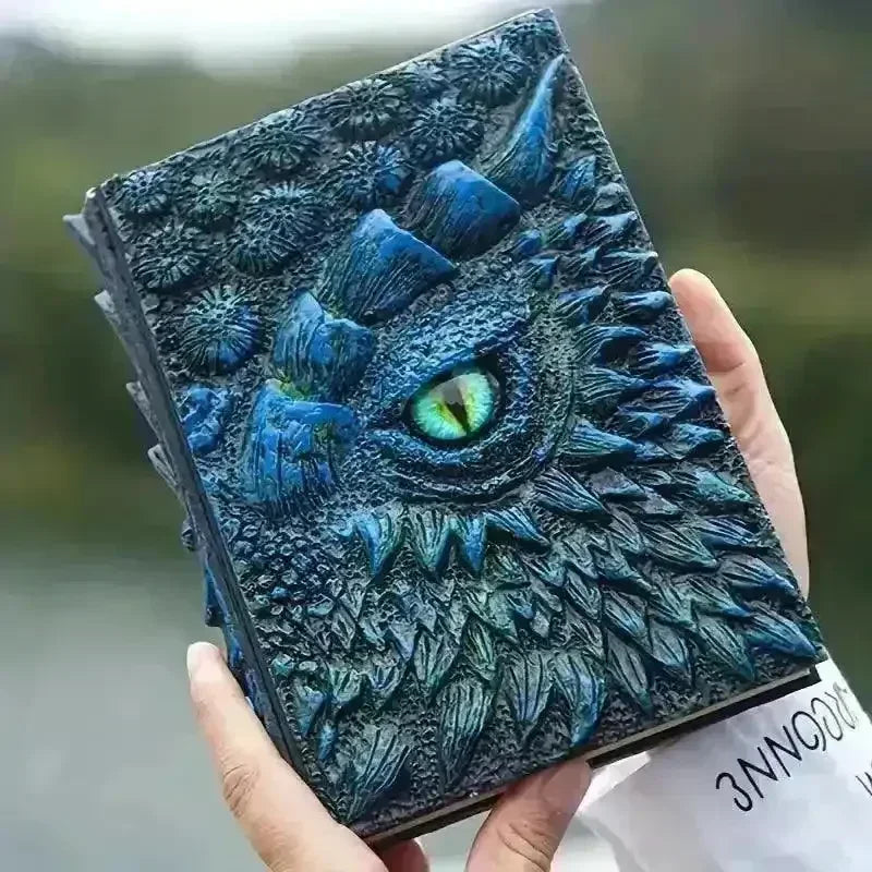 Mystical Dragon Eye Embossed Journal