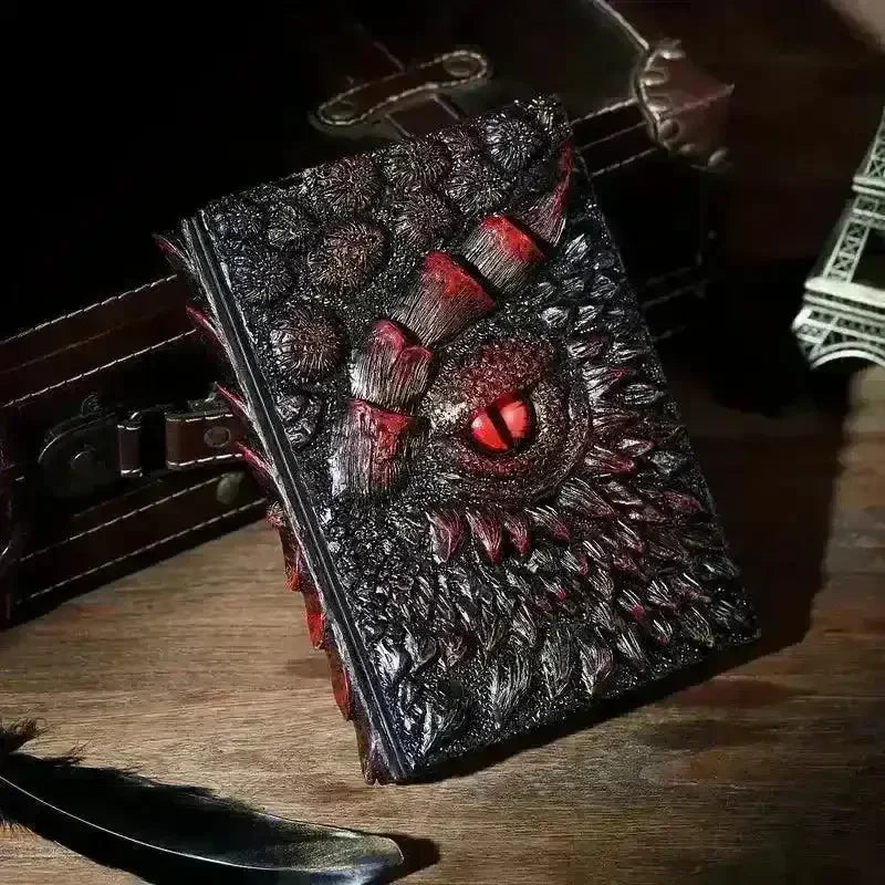 Mystical Dragon Eye Embossed Journal