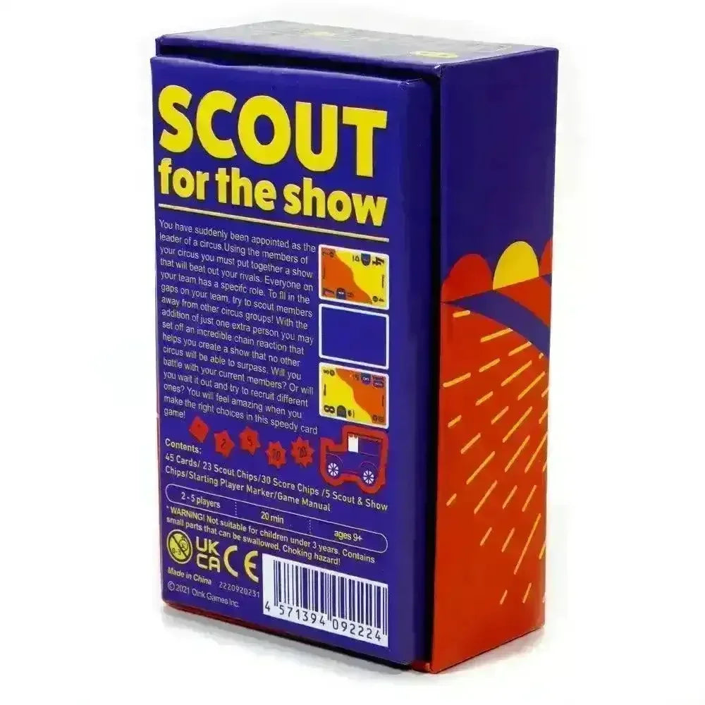 Circus Scout Card Game
