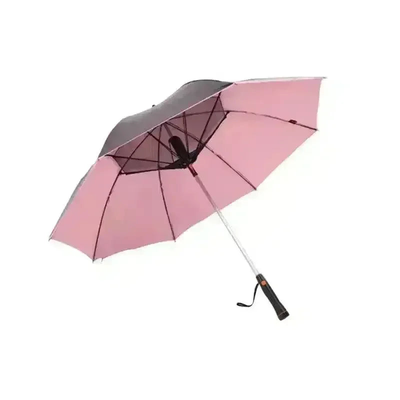 Creative Mist Spray Umbrella with In-Built Fan | USB Rechargeable Cooling Umbrella | UV Protection Sun & Rain Umbrella