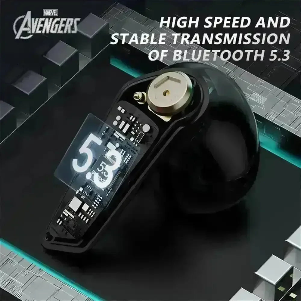 Futuristic Wireless Bluetooth Earbuds – Sci-Fi Design