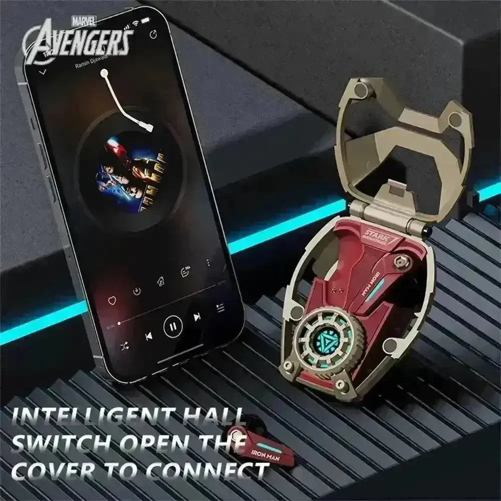 Futuristic Wireless Bluetooth Earbuds – Sci-Fi Design
