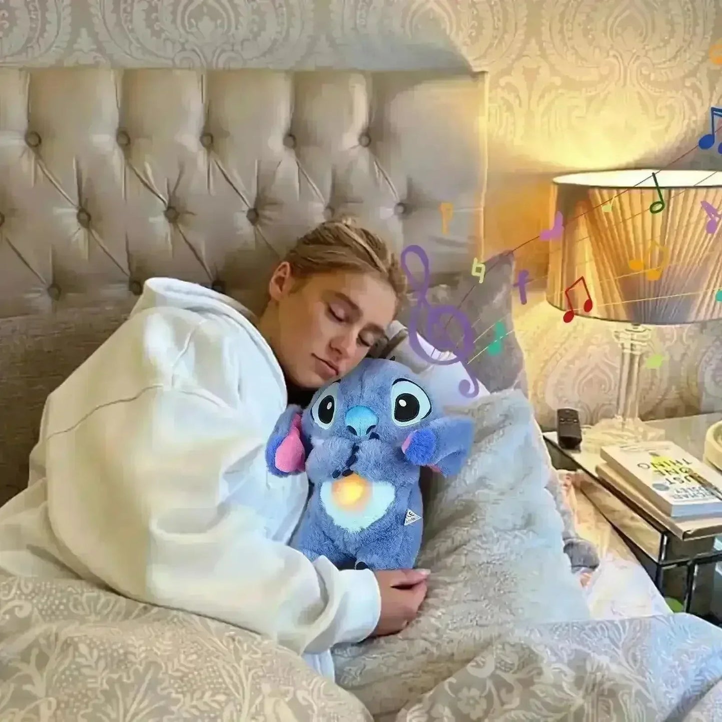 Musical Breathing Stitch Doll