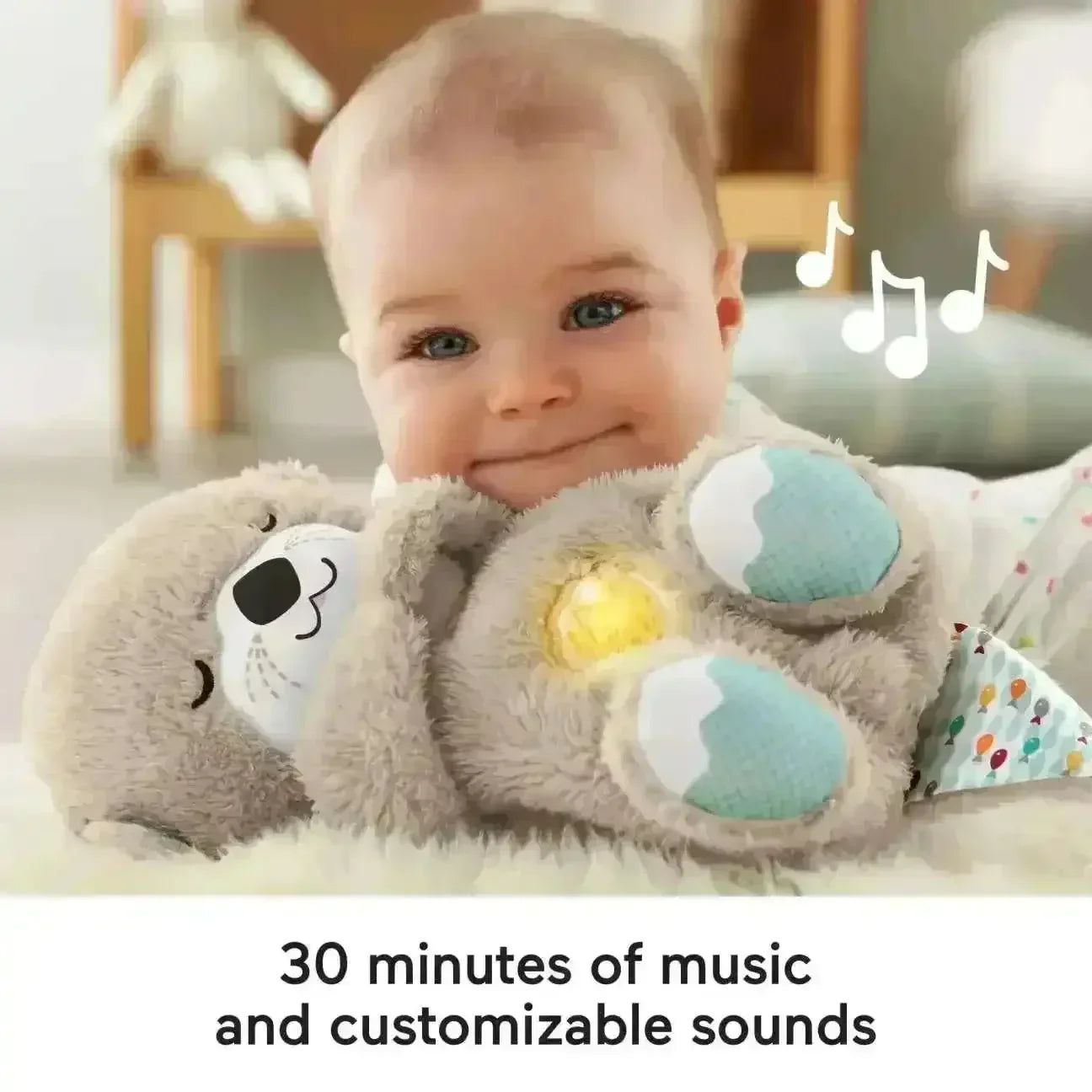 Premium Mink Fur Breathing Baby Otter Plushie