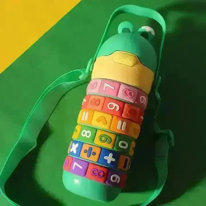 Rotating Numbers Educational Bottle For Kids (430 ml)