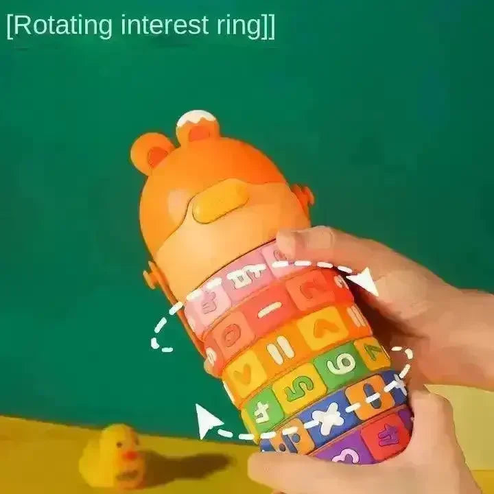 Rotating Numbers Educational Bottle For Kids (430 ml)