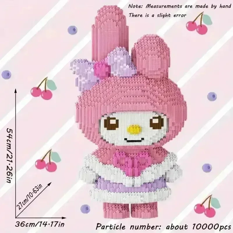Sanliou Kuromi My Melody 11000 Pcs Building Blocks