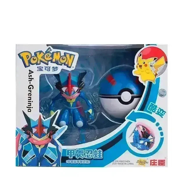 Pokemon Deformation Battle Figures Pokeball Set