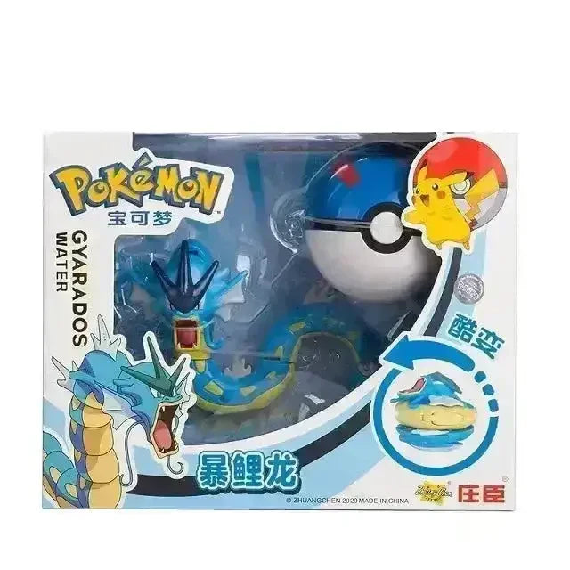 Pokemon Deformation Battle Figures Pokeball Set