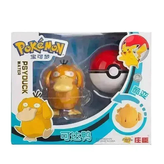 Pokemon Deformation Battle Figures Pokeball Set