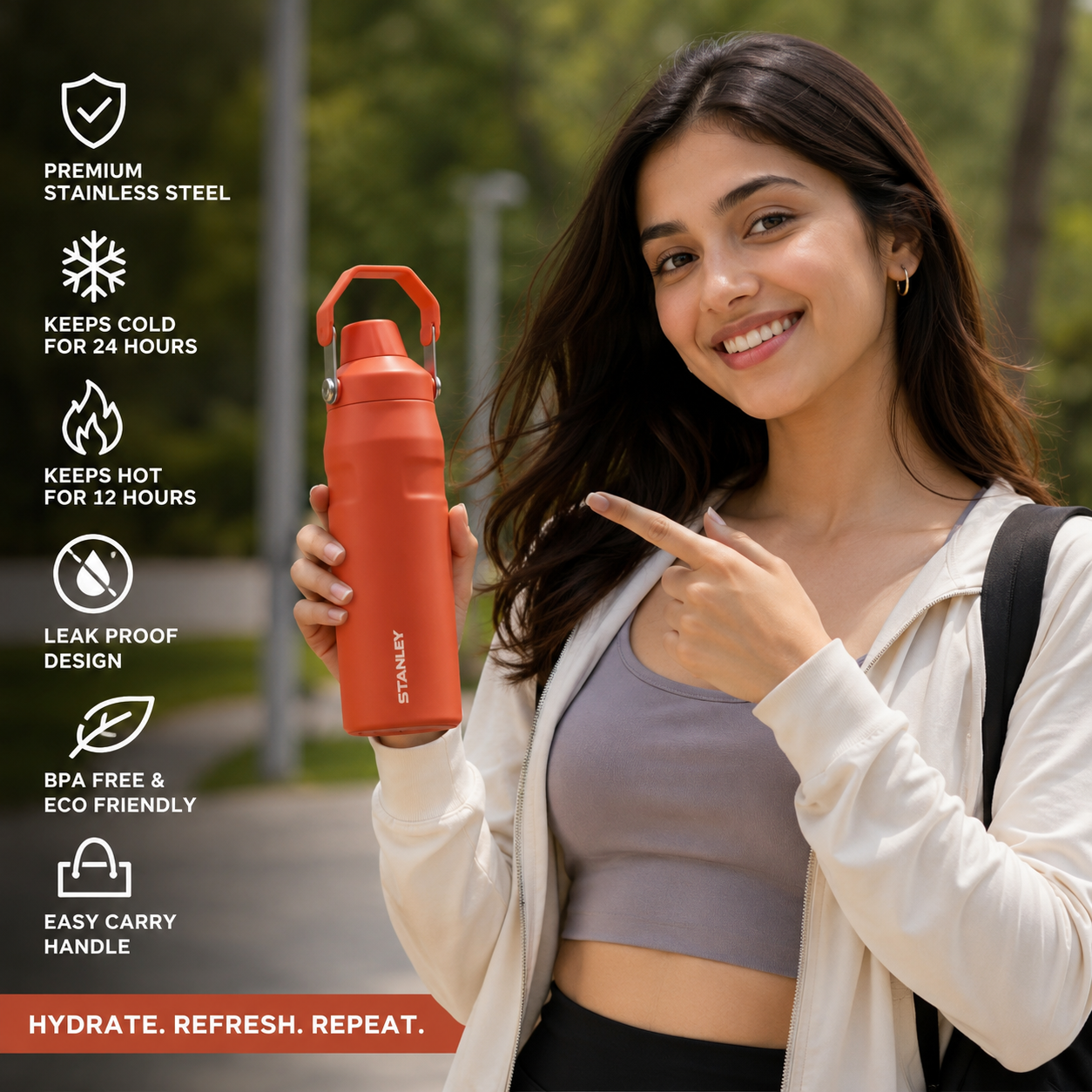 Stanley IceFlow Aerolight Bottle (16 oz)