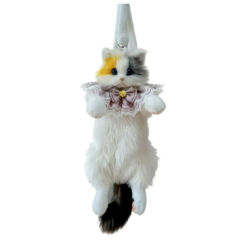 Realistic Live Cat Shaped Backpack