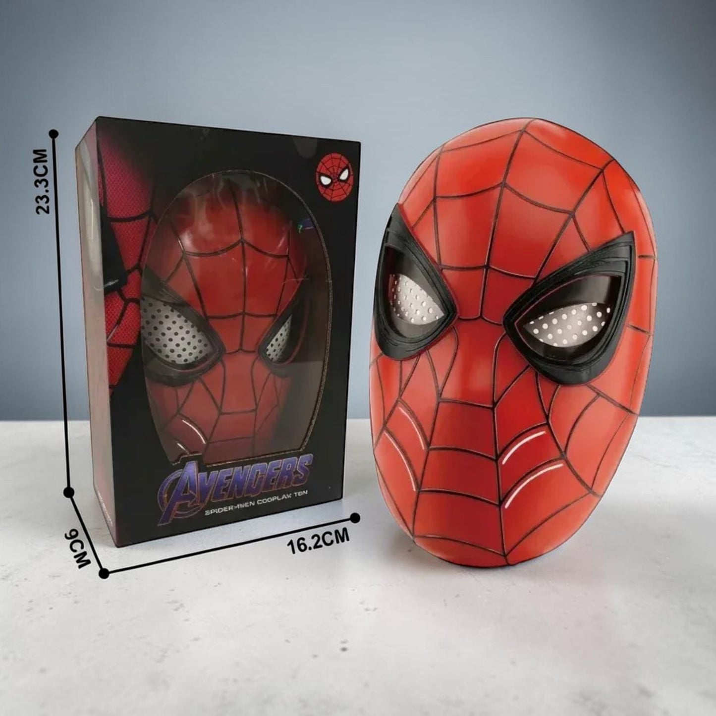 Spider-Man Interactive Chin-Control Motion Blink Mask