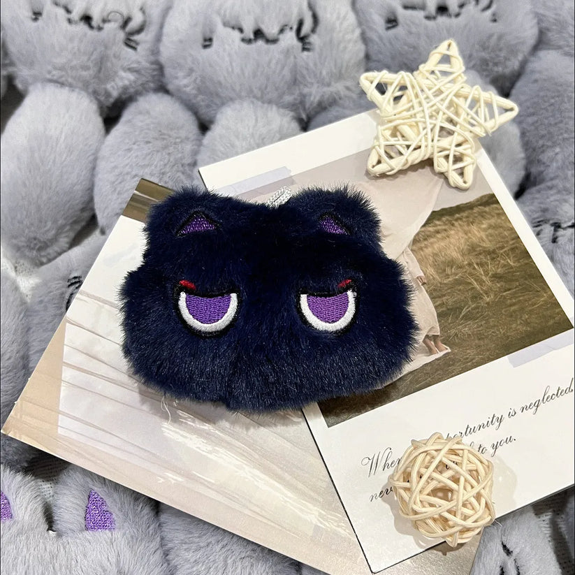Gojo Satoru Squeaky Cat Plush Pendant