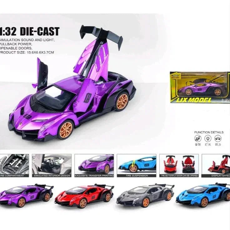 Lamborghini Veneno 1:32 Scale Die-Cast Supercar