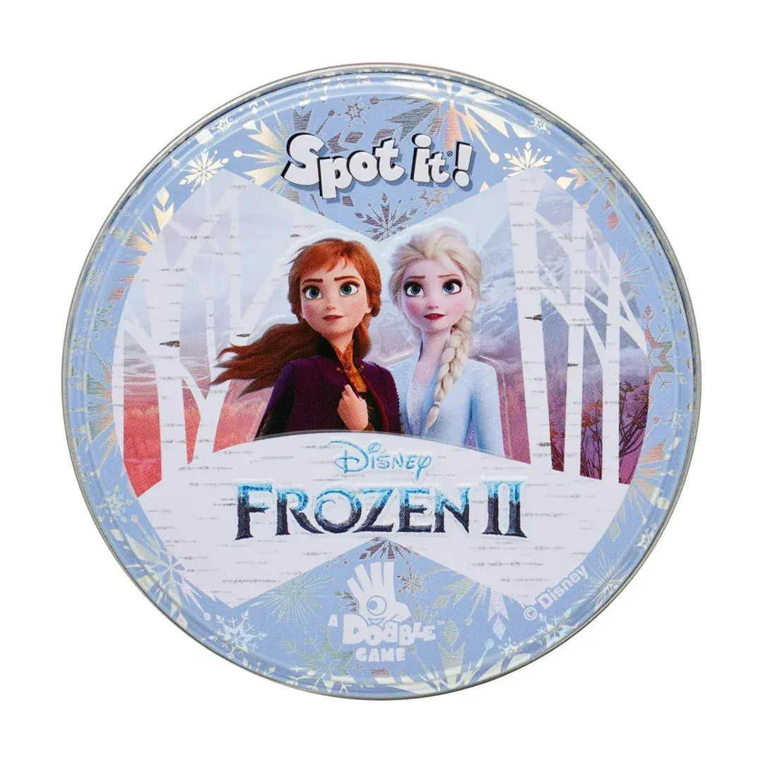 Snow Princess Matching Card Game with Metal Storage Tin | Family Party Game