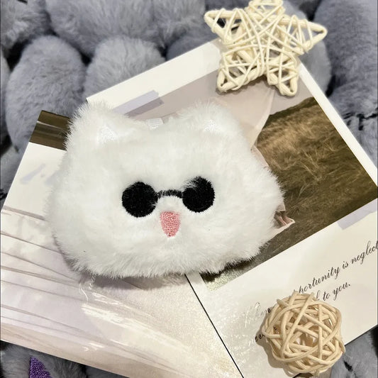 Gojo Satoru Squeaky Cat Plush Pendant
