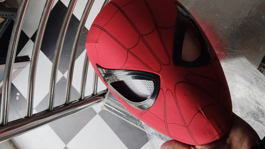 SpiderVision Luxe Mask: Spider-Man Mask with Moving Eyes